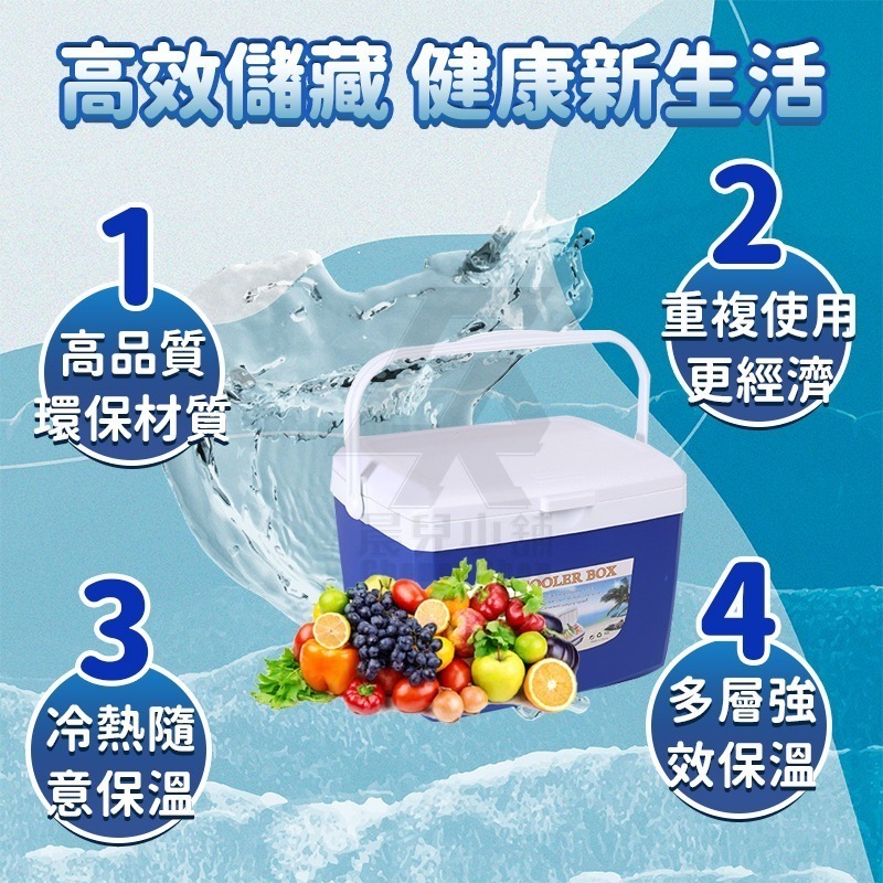 5L 8L 13L 保冰箱 保冷箱 釣魚冰箱 露營保冰箱 戶外 保冰箱 小冰箱 行動冰箱 小冰桶-細節圖3