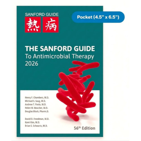 熱病 The Sanford Guide to Antimicrobial Therapy 2026-規格圖1