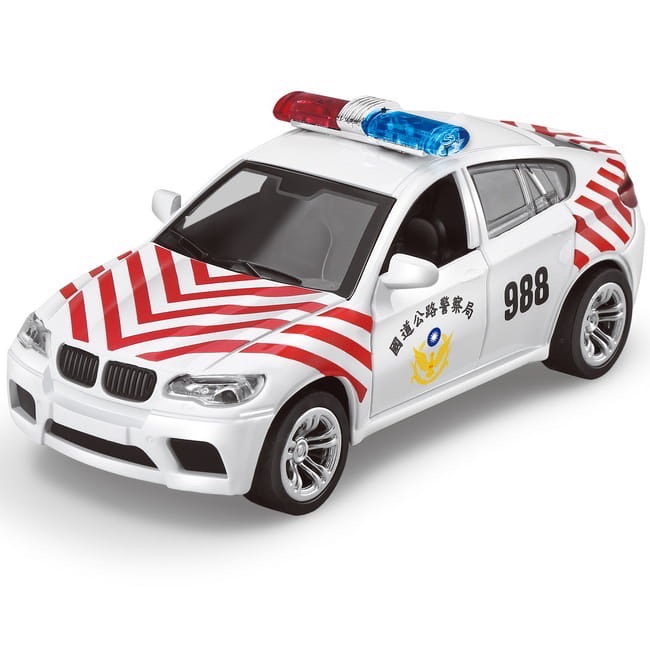 【童話工坊】樂彩森林 聲光迴力車-巡邏大隊7入組、支援大隊7入組、公務大隊7入組(組裝特賣)-細節圖6