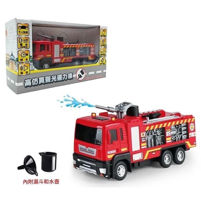 消防車噴水車