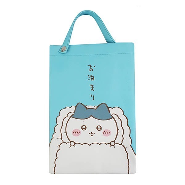 【童話工坊】正版授權 吉伊卡哇 皮革面紙套 魔鬼氈固定 可吊掛固定位置-規格圖2