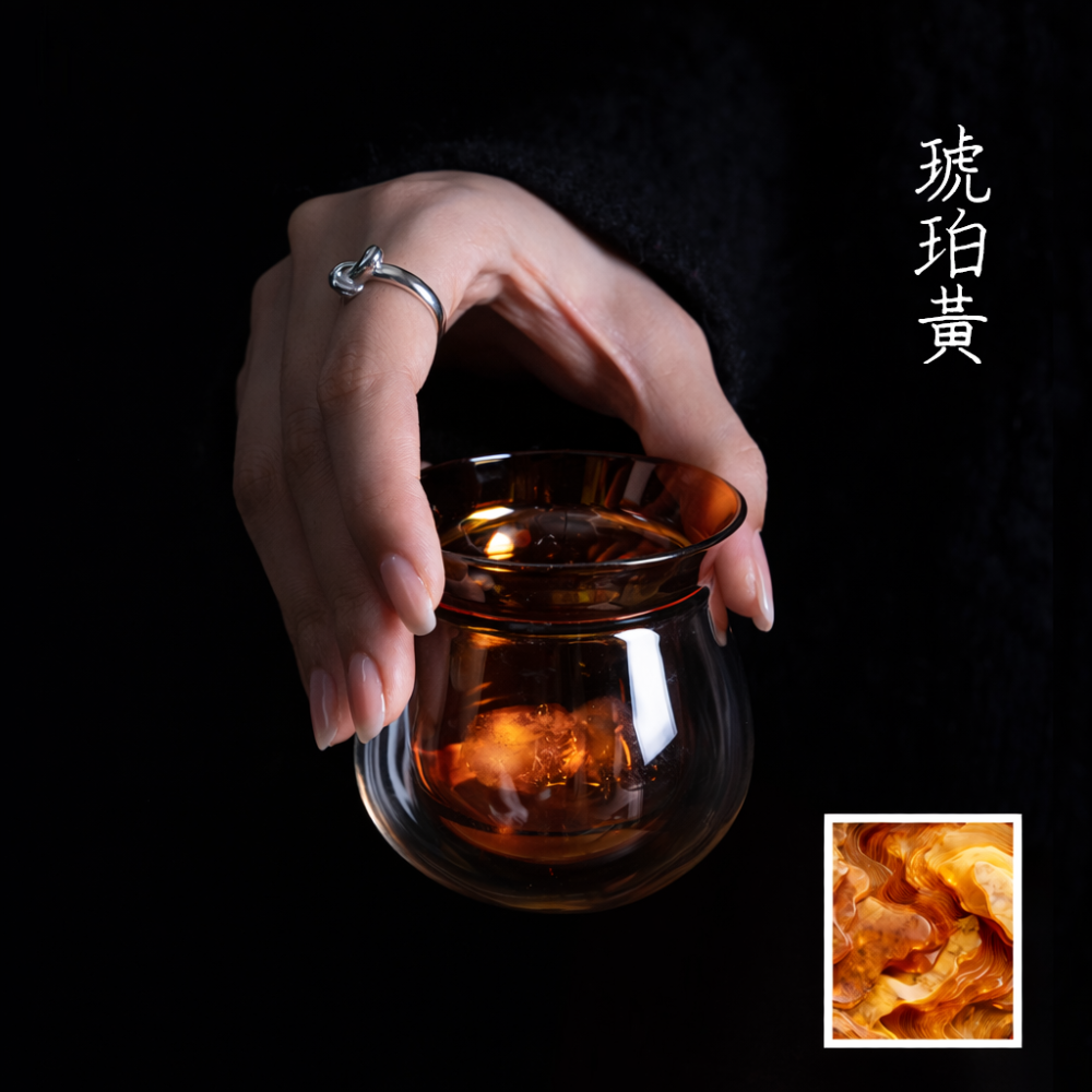 Yearn Tour 藝途雙層玻璃三口杯-規格圖6