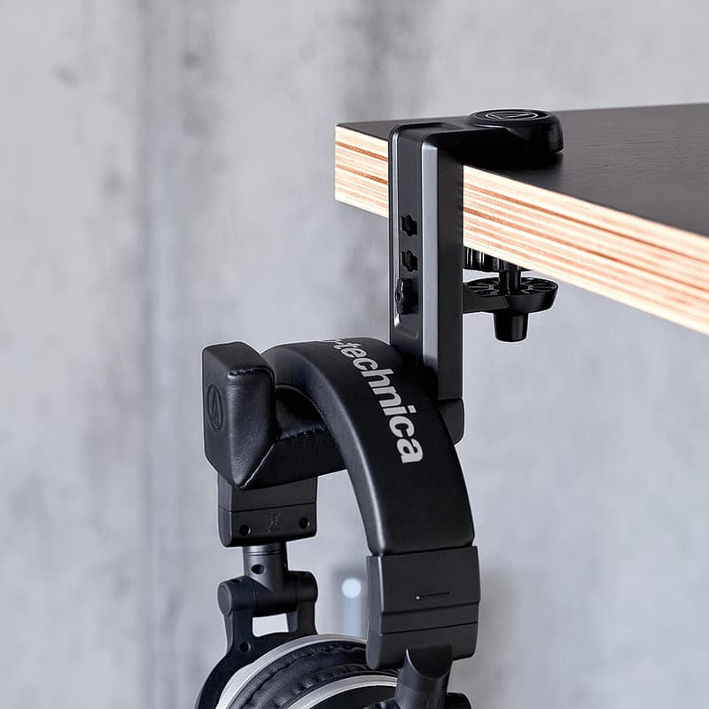 【UP Music】現貨 日本鐵三角 audio-technica AT-HPH300 耳機掛架 耳機架-細節圖4