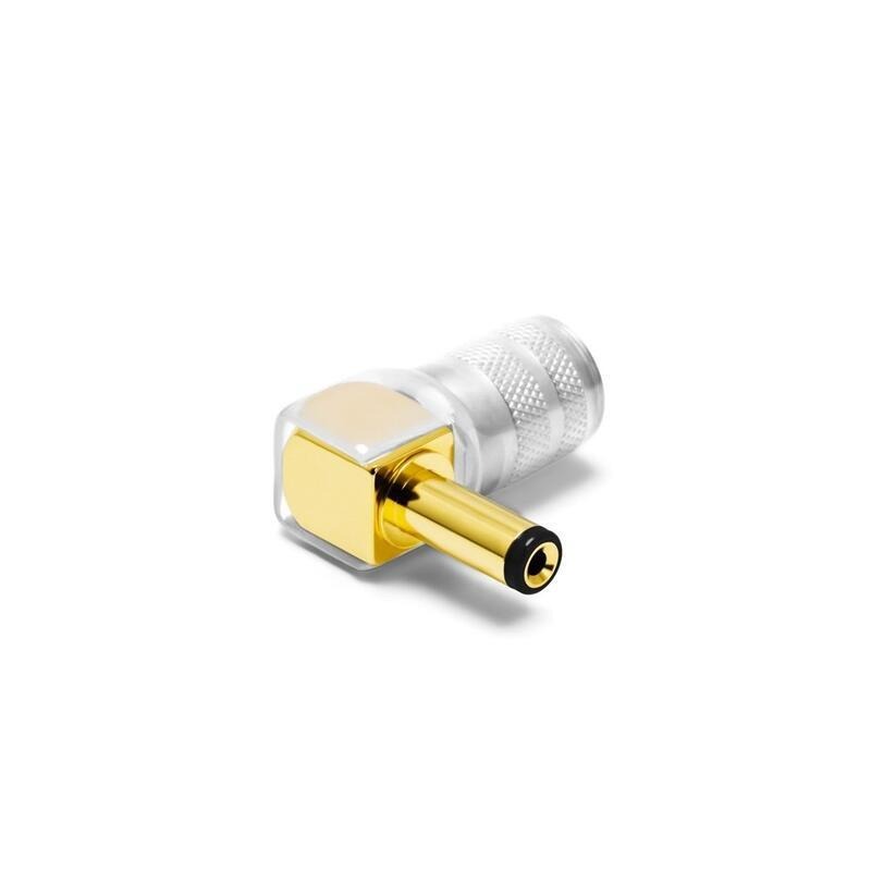 【UP Music】現貨 新版14mm 原廠袋裝 日本Oyaide DC-2.1GL音響級鍍金DC端子 L型DC2.1-細節圖3