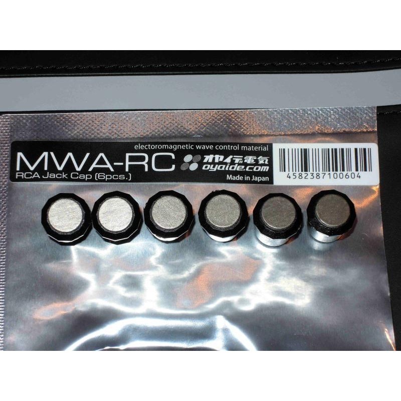 【UP Music】 現貨 一包6入 日本Oyaide MWA-RC RCA端子座用防氧化.電磁波抑制保護蓋-細節圖2