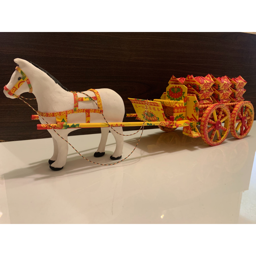 紙紮金車寶馬-細節圖2
