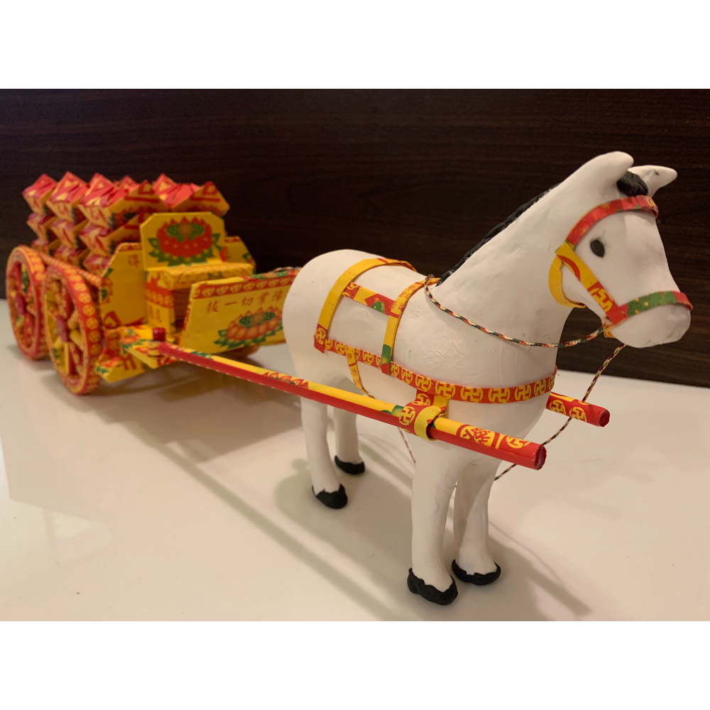 紙紮金車寶馬-細節圖3