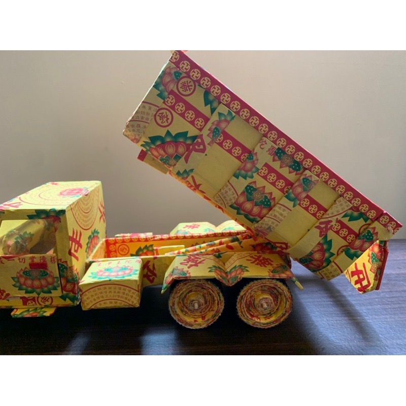 紙紮砂石車-細節圖4