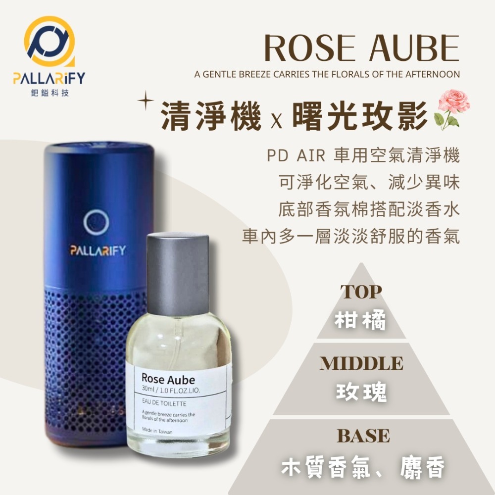 Pallarify 鈀鎰科技【PD AIR 車用空氣清淨機】車用家用空氣清淨機 負離子 除異味PM2.5 淨化器 清淨-規格圖11