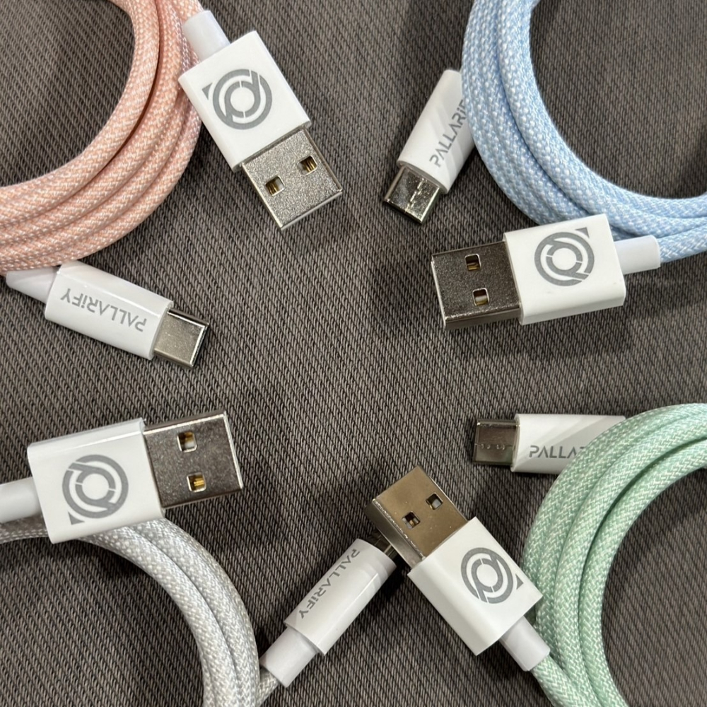 Pallarify 鈀鎰科技【編織快充充電線】Type C to Type C、Type C To USB-150cm-細節圖6