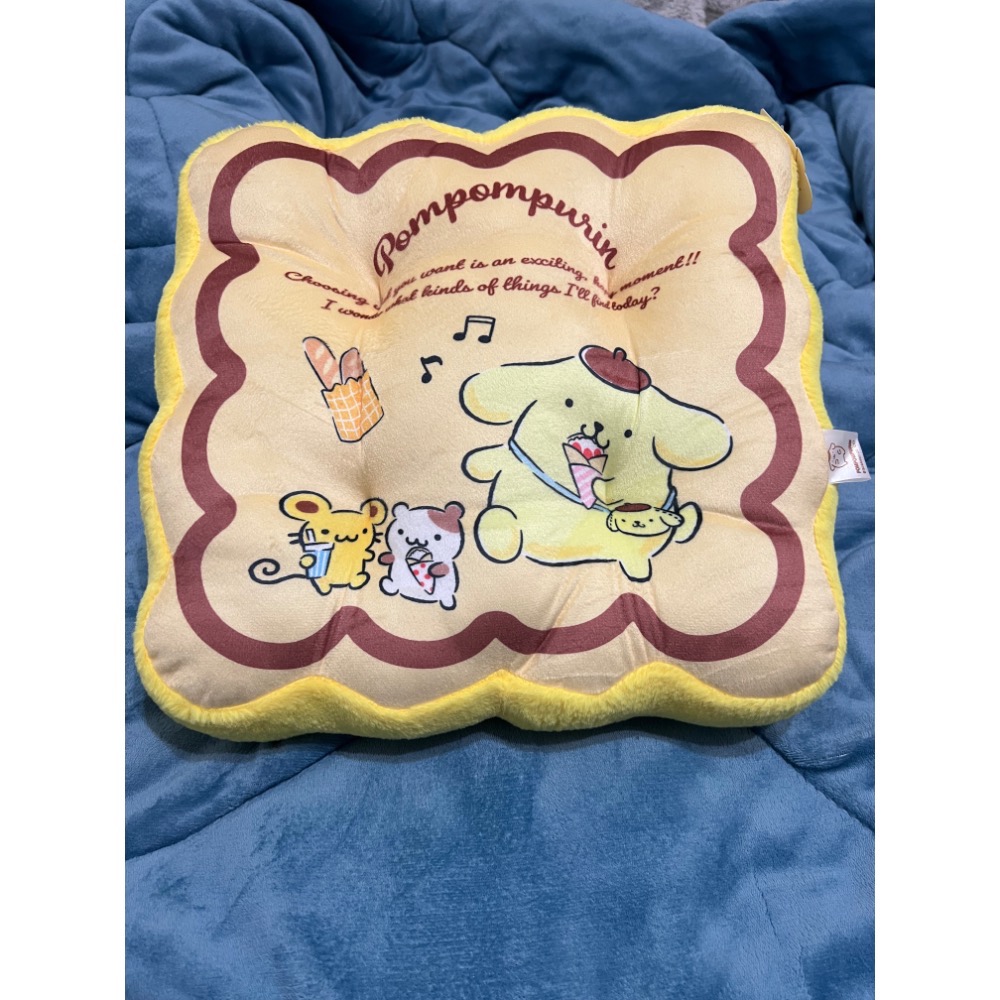 方型坐墊 布丁狗 肥嘟嘟左衛門 三麗鷗-規格圖5