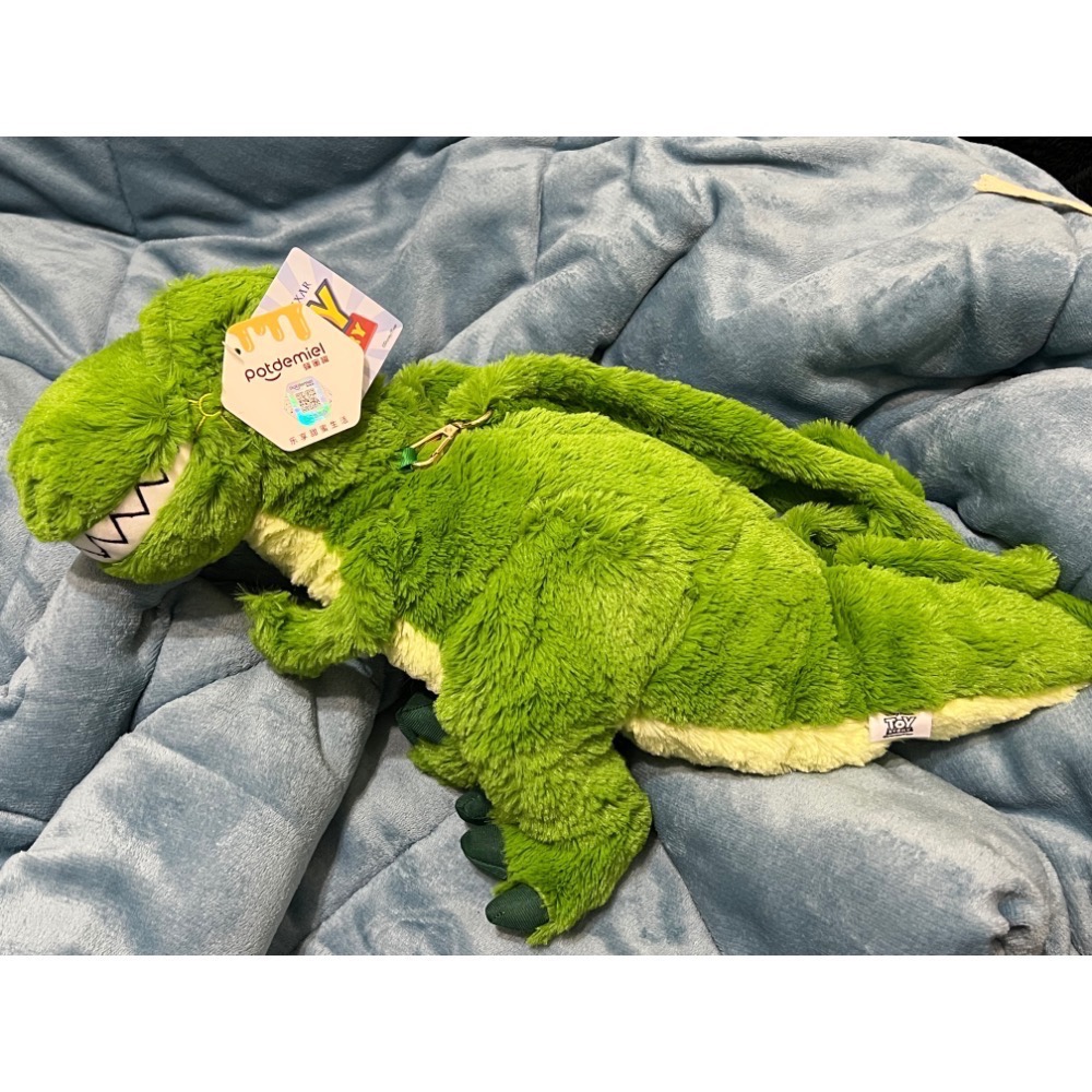 玩具總動員 抱抱龍 後背包 斜背包 迪士尼-細節圖2