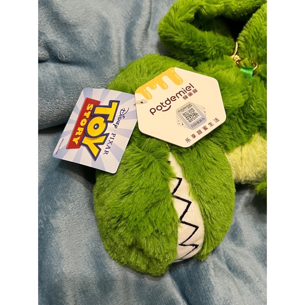 玩具總動員 抱抱龍 後背包 斜背包 迪士尼-細節圖4