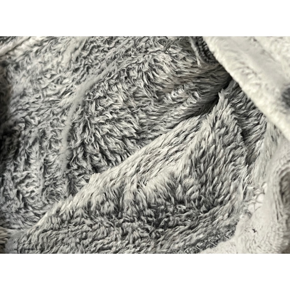 灰色乳牛紋 法蘭絨毯 蓋毯 沙發毯 國際無毒認證-細節圖2