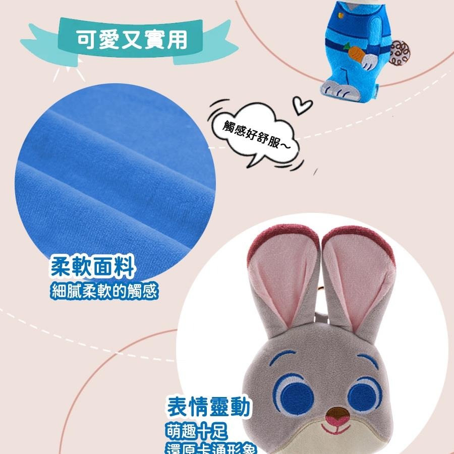 Disney 迪士尼 動物方城市造型筆袋 朱迪 尼克 可掛包包吊飾 可愛收納筆袋 文具袋 小物收納包 禮物推薦-細節圖3
