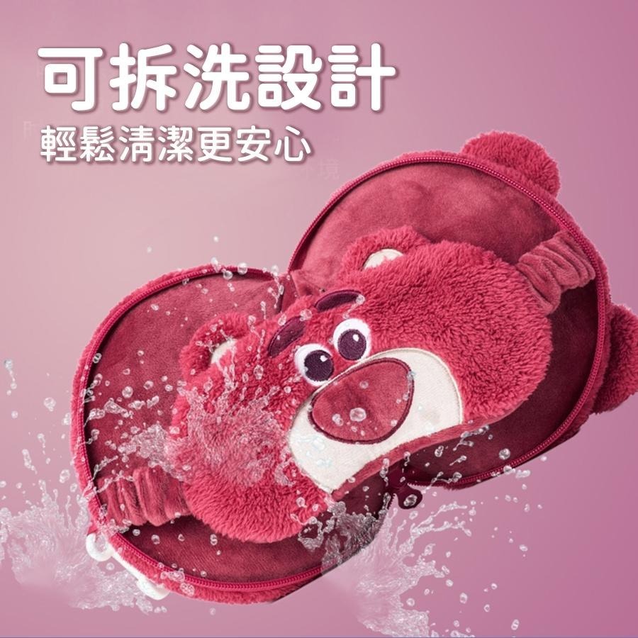 [泡泡潮玩]迪士尼 小熊維尼 旅行枕 眼罩 Zoobies Disney 眼罩頸枕 動物方城市 尼克  玩具總動員-細節圖7