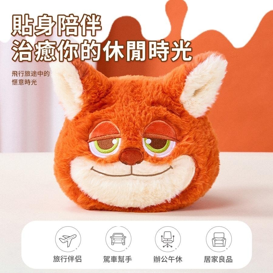 [泡泡潮玩]迪士尼 眼罩 旅行枕 Disney 眼罩頸枕 動物方城市 尼克 小熊維尼 玩具總動員 Zootopia-細節圖6