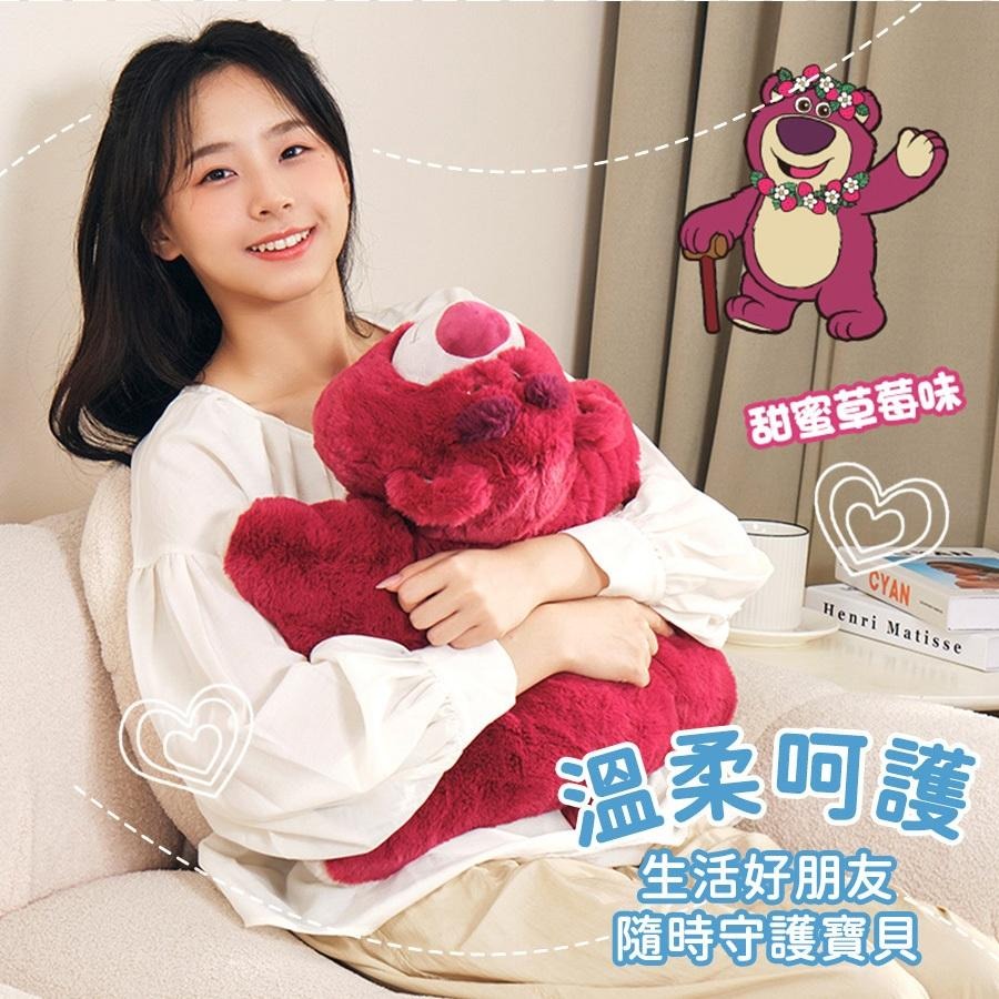 [Zoobies]迪士尼 熊抱哥 抱枕 草莓熊 玩具總動員 靠墊 居家佈置-細節圖8