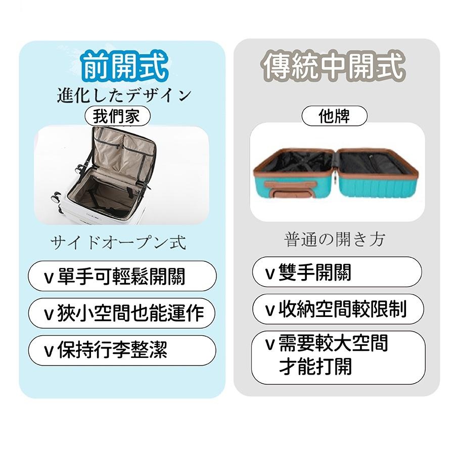 [2年保固]旅行箱 前開式行李箱  行李箱 登機箱 20 24 28吋 Tourstclub 旅行者-細節圖4