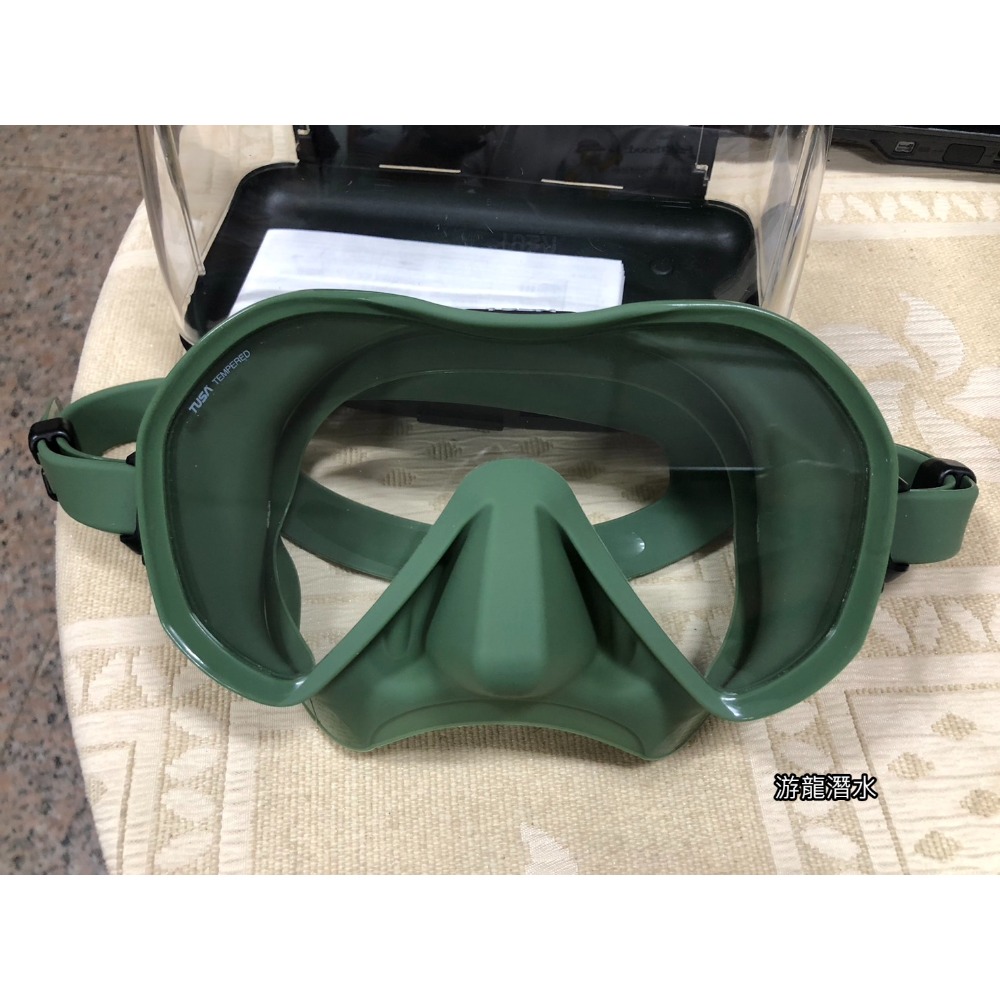 游龍潛水●TUSA M-1010/1010S ZENSEE 潛水單面鏡-規格圖11