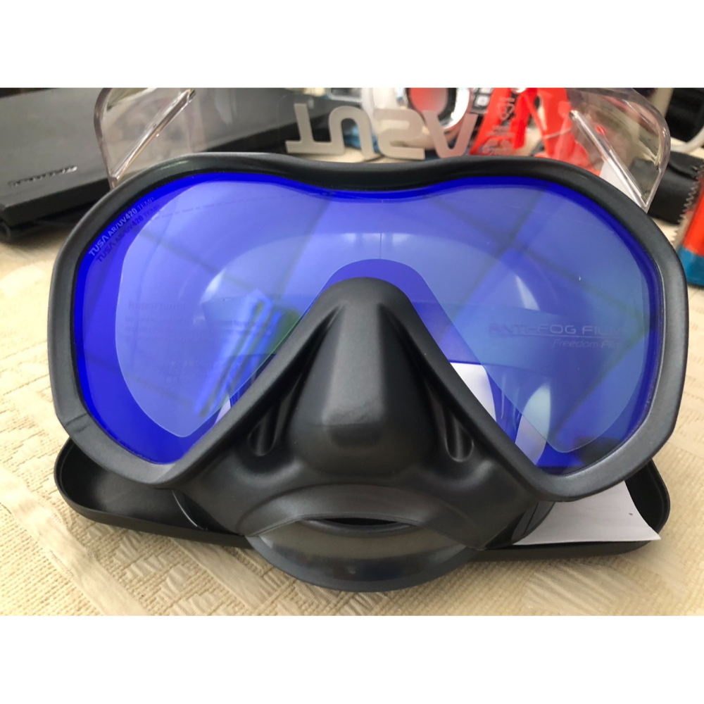 游龍潛水●TUSA M-1010S ZENSEE 抗UV 潛水面鏡 單面鏡 無框單面鏡-細節圖9