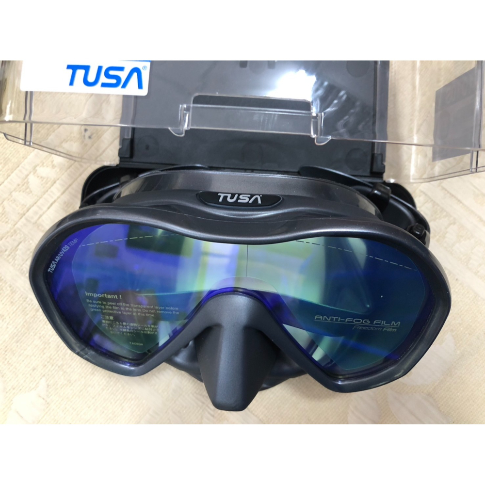 游龍潛水●TUSA M-1010S ZENSEE 抗UV 潛水面鏡 單面鏡 無框單面鏡-細節圖10
