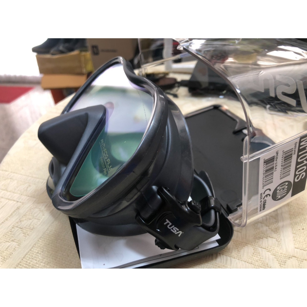 游龍潛水●TUSA M-1010S ZENSEE 抗UV 潛水面鏡 單面鏡 無框單面鏡-細節圖11