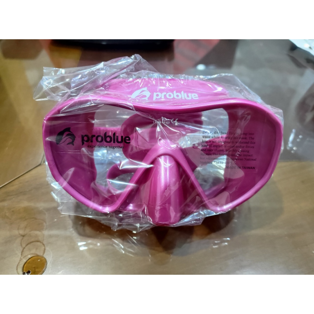 游龍潛水●PROBLUE MS-138 低容積面鏡 無框面鏡 潛水單面鏡 (自潛/水肺 皆適用)-細節圖6