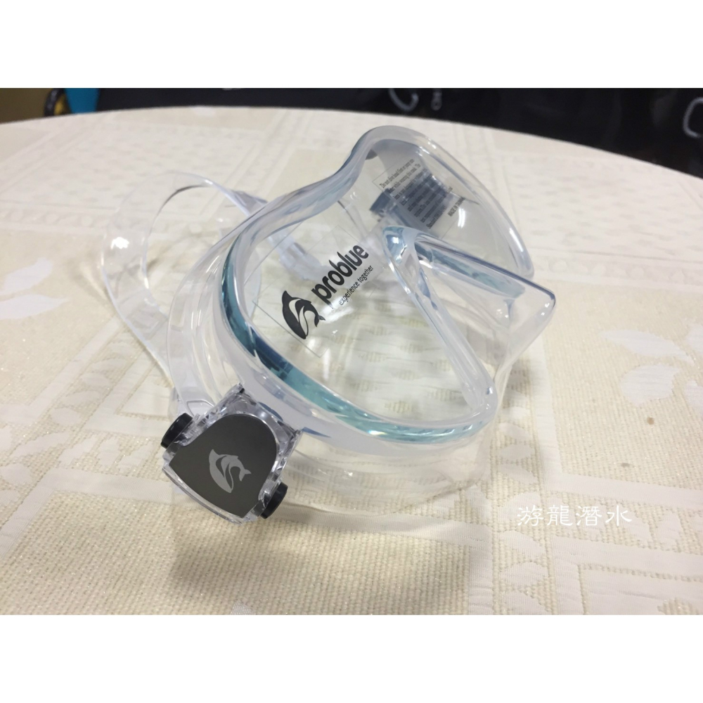 游龍潛水●PROBLUE MS-138 低容積面鏡 無框面鏡 潛水單面鏡 (自潛/水肺 皆適用)-細節圖8