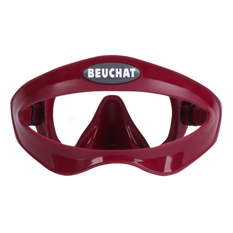 游龍潛水●BEUCHAT  MAXLUX S MASK 潛水面鏡 無框單面鏡 (自潛/水肺 皆可)-細節圖5