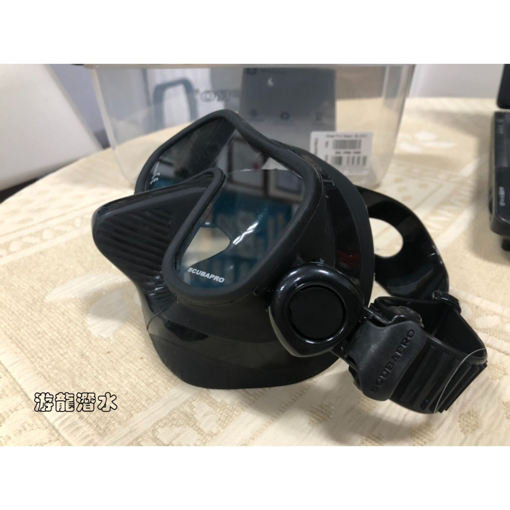 SCUBAPRO STEEL PRO MASK低容積單面鏡、APNEA SNORKEL呼吸管-細節圖8