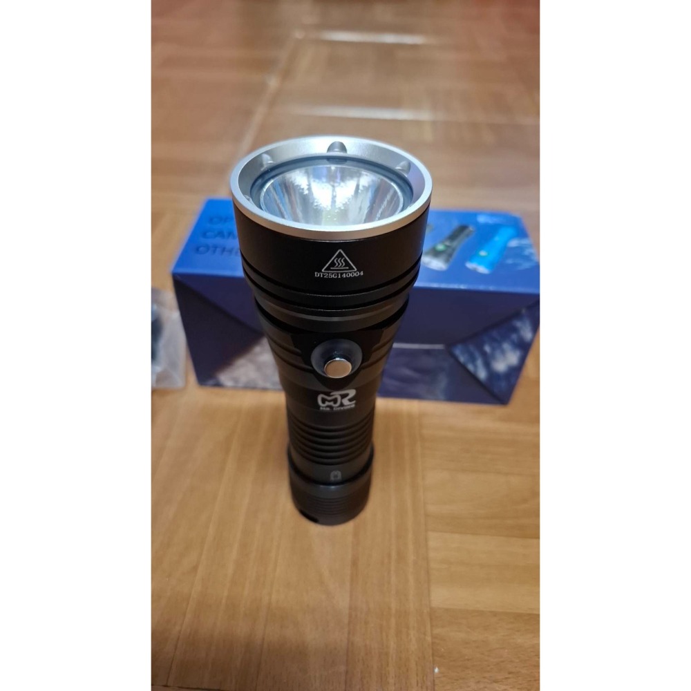 游龍潛水●MR.DIVING PRODUCT 鋁合金潛水手電筒 水下照明燈 P70 LED白光1050流明 防水45M-細節圖3