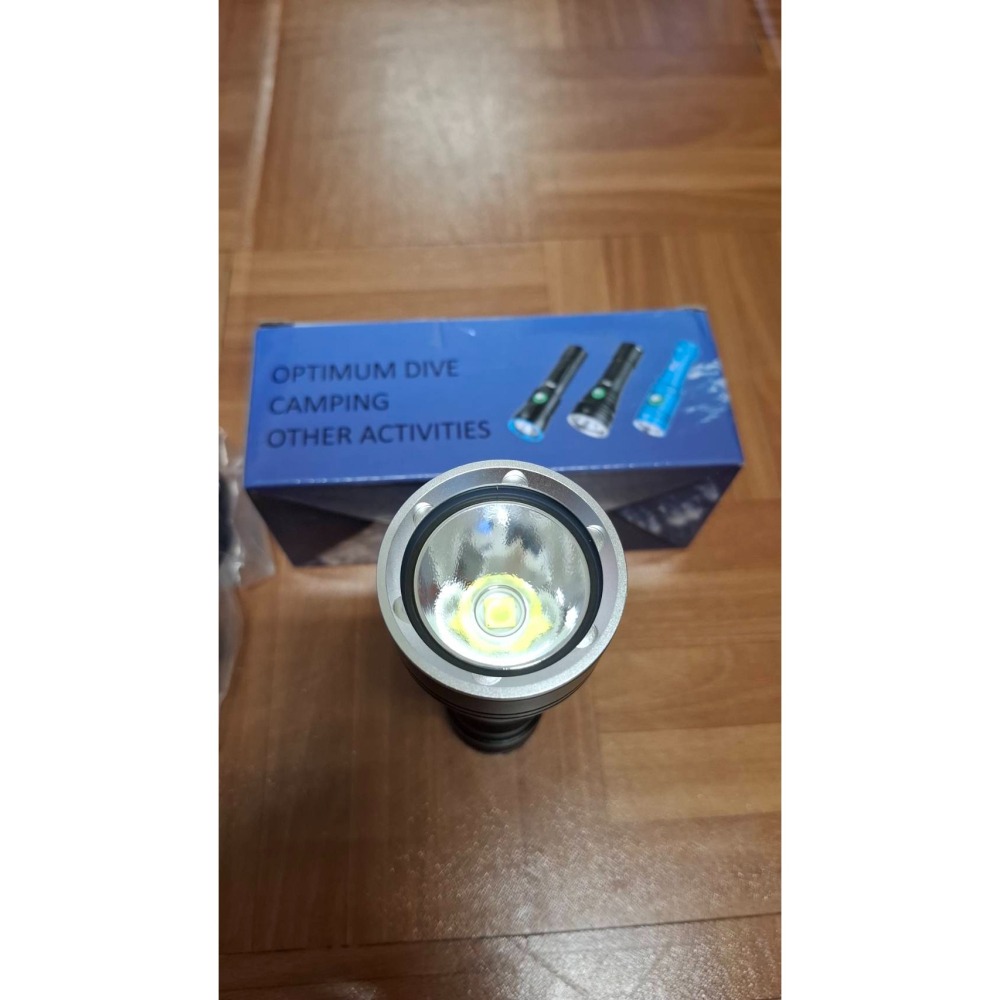 游龍潛水●MR.DIVING PRODUCT 鋁合金潛水手電筒 水下照明燈 P70 LED白光1050流明 防水45M-細節圖4