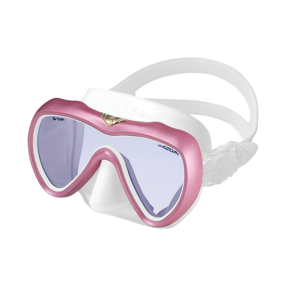 游龍潛水●2026 GULL VADER FANETTE MASK UV420 潛水面鏡 單面鏡 (女款)-細節圖8
