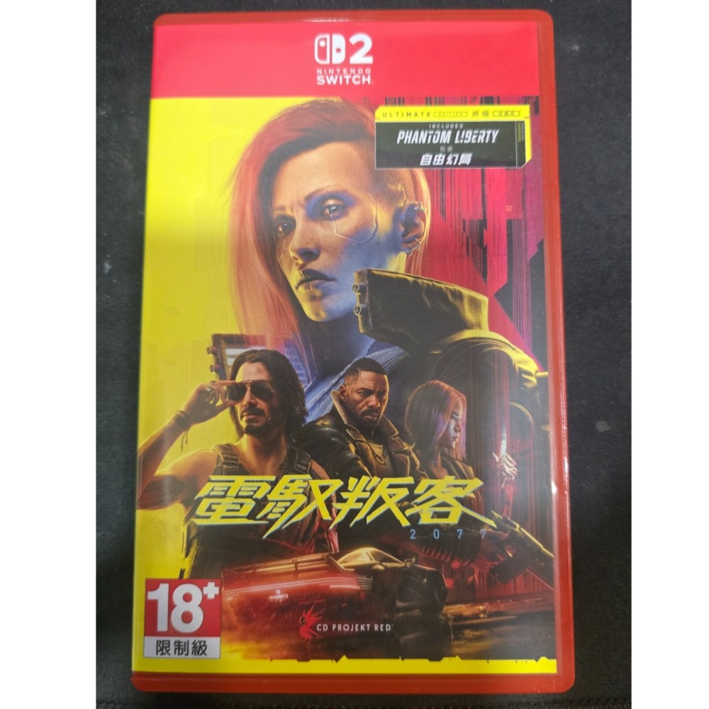 NS2 SWITCH 二手遊戲片 電馭叛客2077：終極典藏版  (cyberpunk 2077)-細節圖2