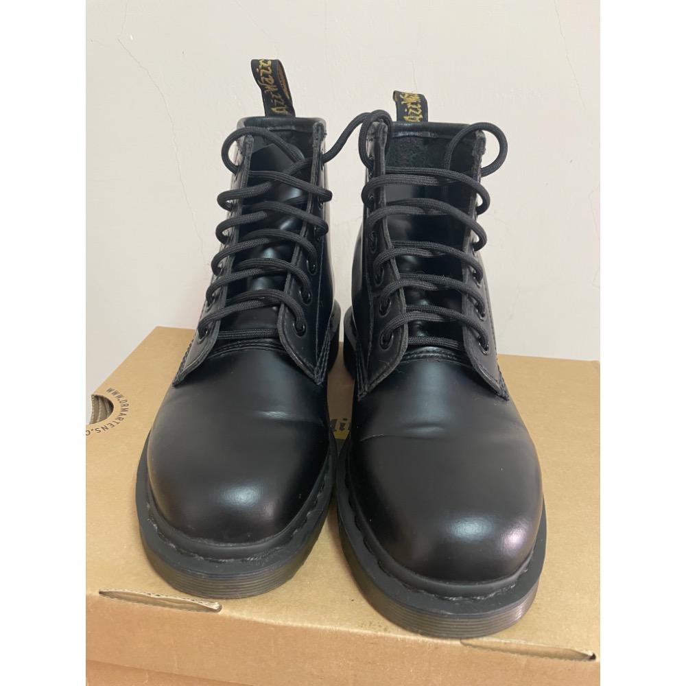 Dr.Martens馬汀6孔短靴 中性 休閒鞋 UK4-細節圖3