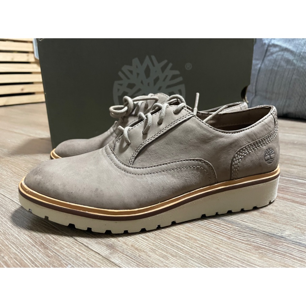 Timberland 磨砂皮革休閒鞋 US6.5-細節圖3