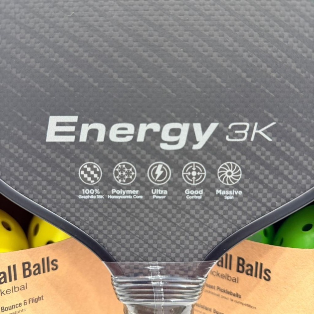 丘林體育Chilling | FZ 匹克球拍 | FORZA ENERGY 3K | 中階 | 16mm 磨砂 蜂巢-細節圖3