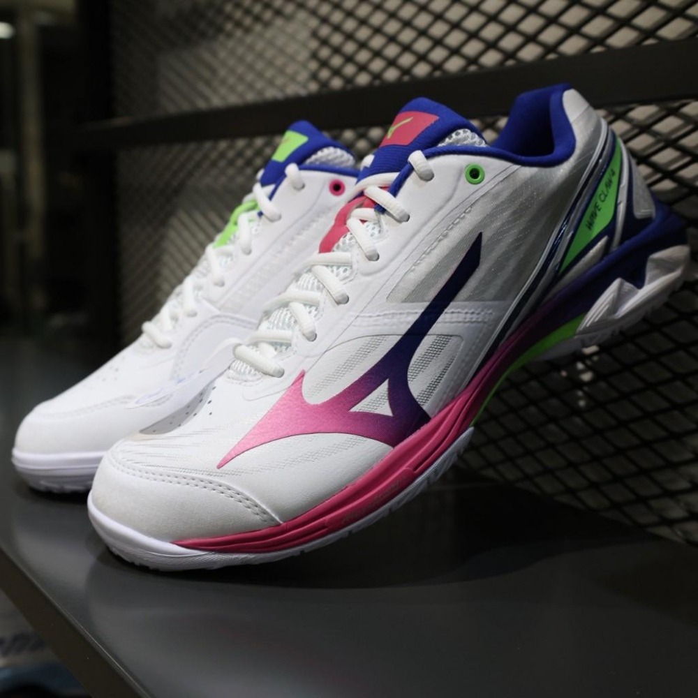 丘林體育Chilling | MIZUNO羽球鞋 | WAVE CLAW 4 | 71GA264301 | 鴛鴦 輕量化-細節圖3