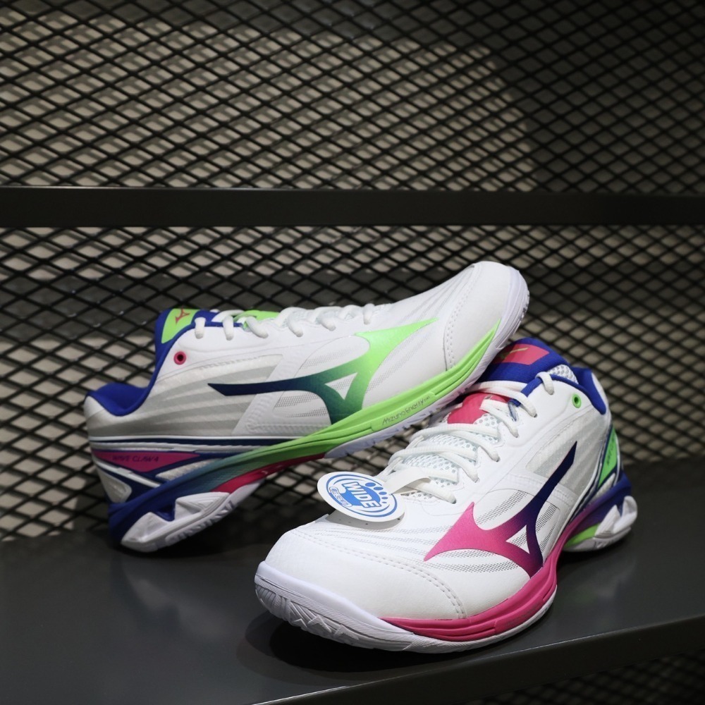 丘林體育Chilling | MIZUNO羽球鞋 | WAVE CLAW 4 | 71GA264301 | 鴛鴦 輕量化-規格圖9