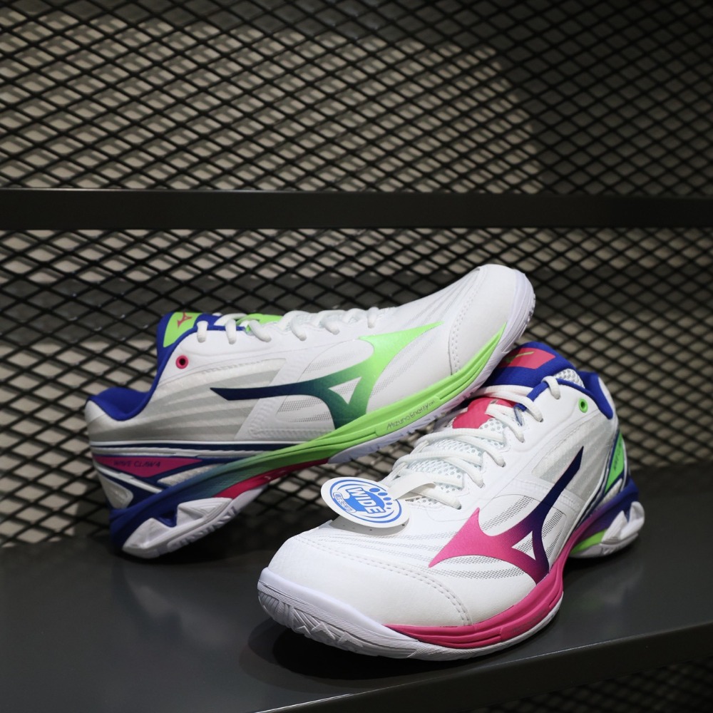 丘林體育Chilling | MIZUNO羽球鞋 | WAVE CLAW 4 | 71GA264301 | 鴛鴦 輕量化-規格圖9