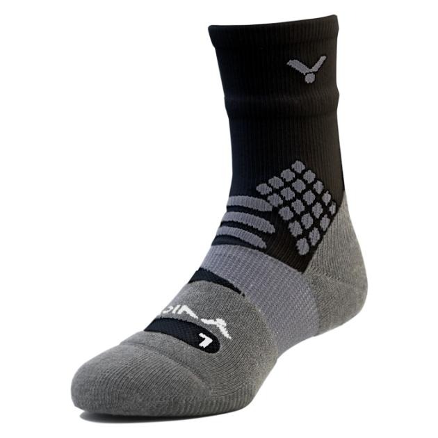 丘林體育Chilling | VICTOR 運動厚襪 | C-5113 C-5118 羽球機能襪 | 止滑顆粒 台製盒裝-細節圖3