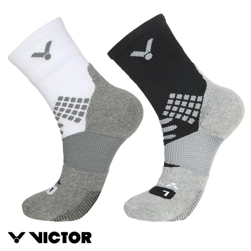 丘林體育Chilling | VICTOR 運動厚襪 | C-5113 C-5118 羽球機能襪 | 止滑顆粒 台製盒裝-細節圖2