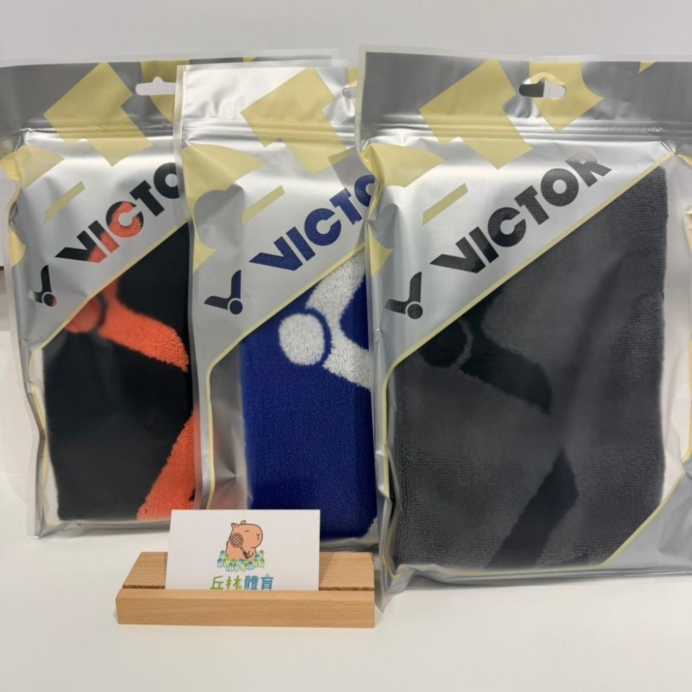 丘林體育Chilling | VICTOR 運動毛巾 | C-4190 純棉拚色運動毛巾 | 100%棉 台製 長版-細節圖2
