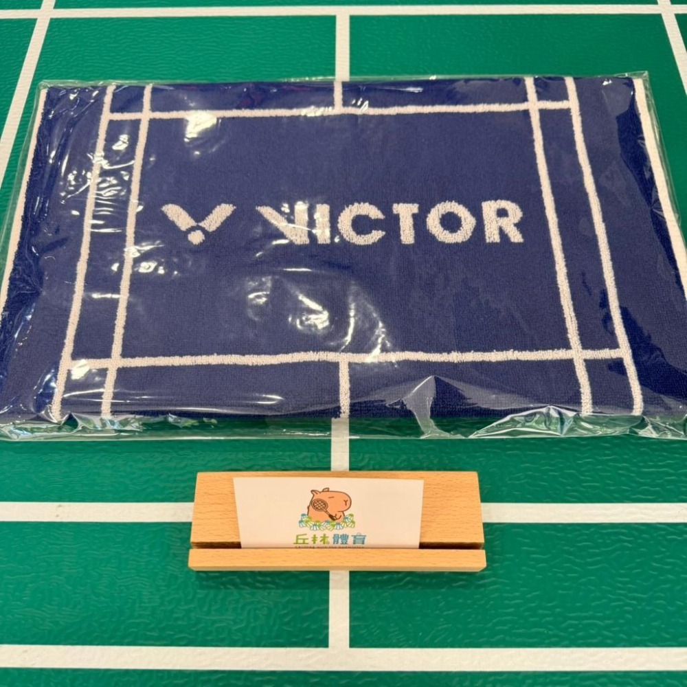 丘林體育Chilling | VICTOR 運動毛巾 |  C-4184 場地造型運動毛巾 | 100%棉 羽球場 台製-細節圖3