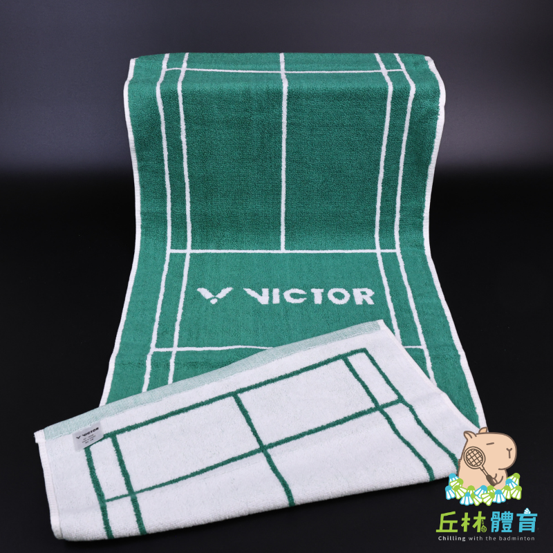 丘林體育Chilling | VICTOR 運動毛巾 |  C-4184 場地造型運動毛巾 | 100%棉 羽球場 台製-規格圖11