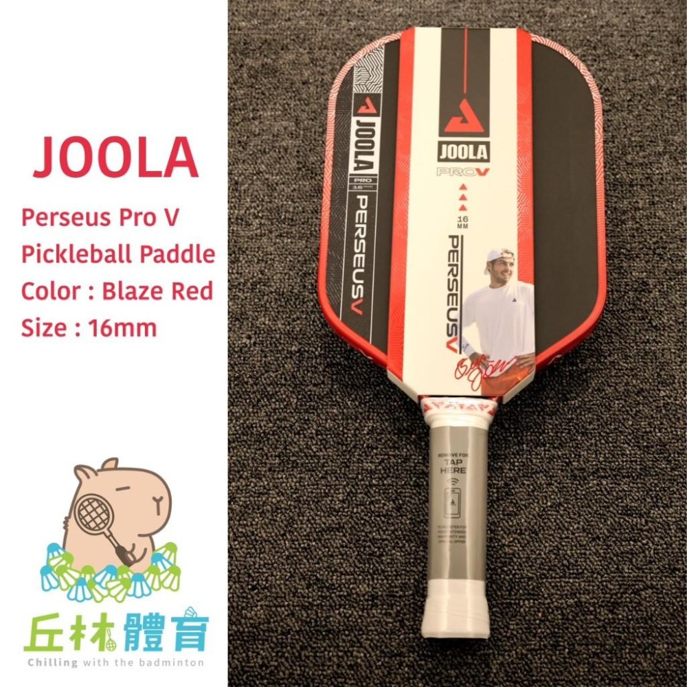 丘林體育Chilling | JOOLA 匹克球 | Perseus Pro V 14 16mm 匹克球拍 | 5代-細節圖3