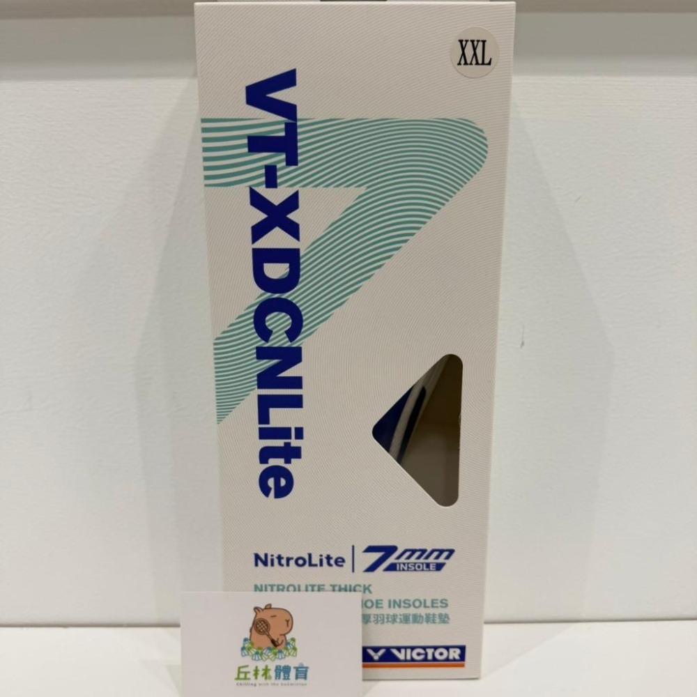 丘林體育Chilling | VICTOR 鞋墊 | VT-XDCNLITE | 超臨界氮氣發泡加厚鞋墊 | 厚度7mm-細節圖9