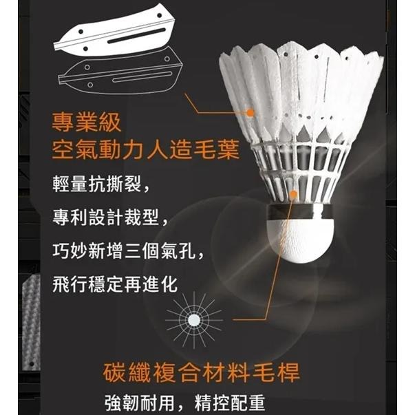 丘林體育Chilling | VICTOR 羽球 碳音球 | NCS PRO | 新碳音-專業級 | 人造碳纖維羽球-細節圖6