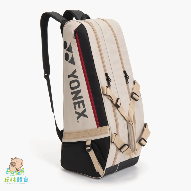 丘林體育Chilling | YONEX 羽球拍袋 | BA72626EX | 六支裝拍袋 | 直立式 多夾層 鞋倉-細節圖2